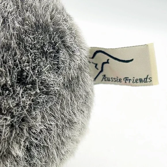 Aussie Friends Koala 7.5" Plush Gray Made in Australia Stuffed Animal - Picture 7 of 8